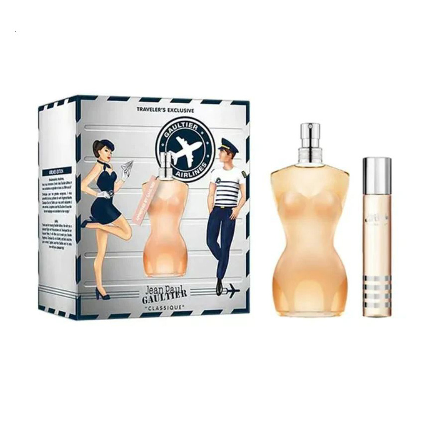 Парфумований набір жіночий Jean Paul Gaultier Classique (туалетна вода, 100 мл + туалетна вода, 20 мл)